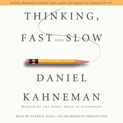 Thinking, Fast and Slow. Autor: Daniel Kahneman. SmakLiter.pl Okładka książki Thinking, Fast and Slow