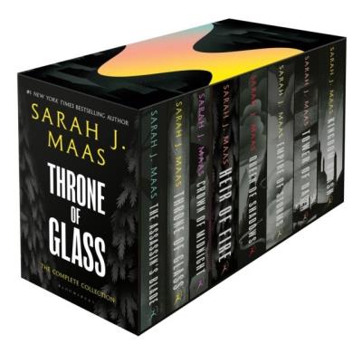 Throne of Glass Box Set (Paper. Autor: Sarah J. Maas. SmakLiter.pl Okładka książki Throne of Glass Box Set (Paper