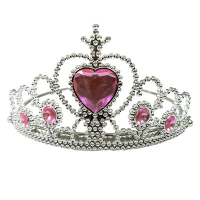 Opakowanie Tiara z kryształkami różowa