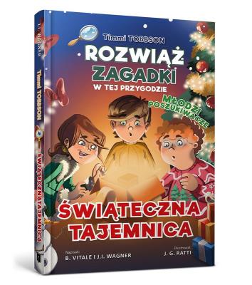 Okładka książki Timmi Tobbson Młodzi poszukiwacze Świąteczna tajemnica