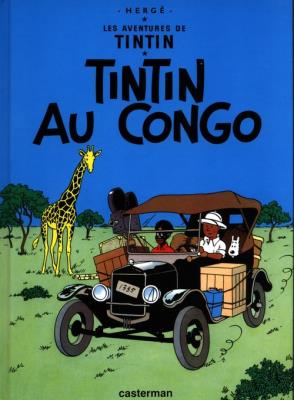 Okładka książki Tintin au Congo