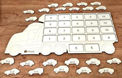 Opakowanie Tir matematyczny liczenie i dodawanie do 10