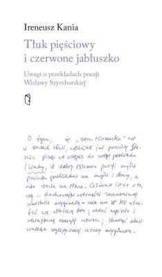 Okładka książki Tłuk pięściowy i czerwone jabłuszko. Uwagi o przekładach poezji Wisławy Szymborskiej