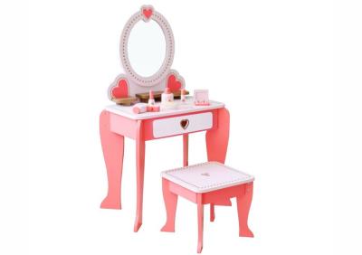 Opakowanie Toaletka drewniana różowa