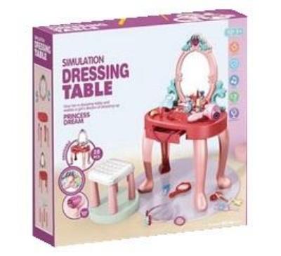 Opakowanie Toaletka z krzesełkiem ze światłem i dźwiękiem