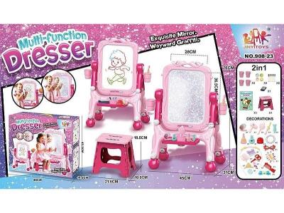 Opakowanie Toaletka z wysposażeniem i tablicą-znikopisem