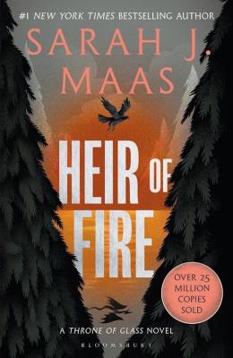 TOG:Heir of Fire TOG Adult ed. Autor: Sarah J. Maas. SmakLiter.pl Okładka książki TOG:Heir of Fire TOG Adult ed
