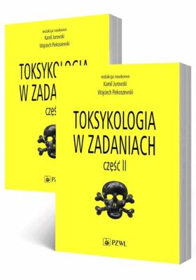 Toksykologia w zadaniach Tom 1-2. Autor: Jurowski Kamil, Piekoszewski Wojciech. SmakLiter.pl Okładka książki Toksykologia w zadaniach Tom 1-2