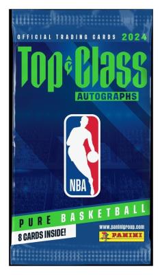 Top Class Pure Basketball Saszetka z kartami. Wydawca: Panini. SmakLiter.pl Opakowanie Top Class Pure Basketball Saszetka z kartami