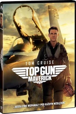 Top Gun: Maverick DVD. Autor: Joseph Kosinski. SmakLiter.pl Okładka książki Top Gun: Maverick DVD