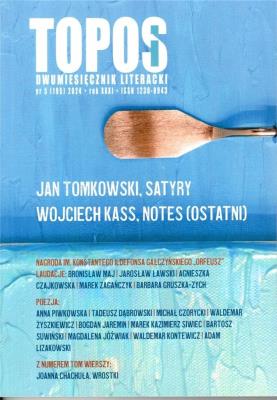 Topos 5/2024. Wydawca: Instytut Książki. SmakLiter.pl Opakowanie Topos 5/2024