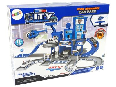 Opakowanie Tor policyjny z autkami światło dźwięk 71el