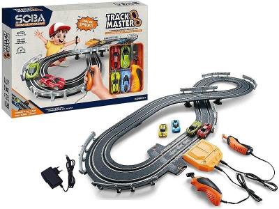 Opakowanie Tor samochodowy ósemka, 2 auta + ładowarka 1:64