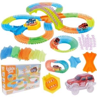 Opakowanie Tor wyścigowy klocki puzzle 180el