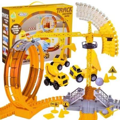 Opakowanie Tor wyścigowy plac budowy 190el