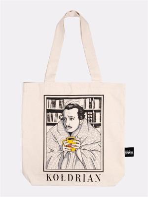 Torba bawełniana Kołdrian ecru. Wydawca: Absztyfikant. SmakLiter.pl Opakowanie Torba bawełniana Kołdrian ecru