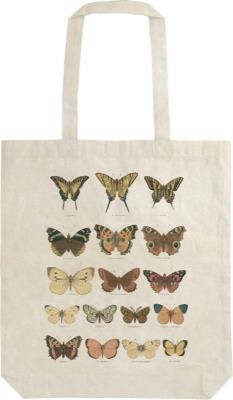 Opakowanie Torba bawełniana STBAG41 Motyle Shopperka na ramię