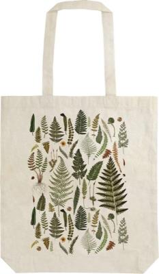 Opakowanie Torba bawełniana STBAG43 Paprotki Shopperka