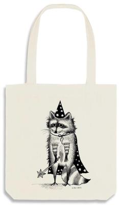 Torba bawełniana Szop czarodziej Szoperka. Wydawca: Ligarti. SmakLiter.pl Opakowanie Torba bawełniana Szop czarodziej Szoperka