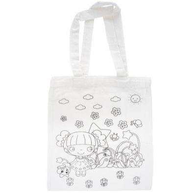 Opakowanie Torba płócienna Tinting do malowania Dziewczynka