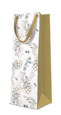 Opakowanie Torba premium Zimowe liście butelka BN