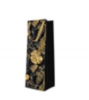 Opakowanie Torba premium Złote liście butelka