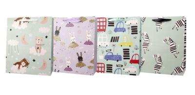 Opakowanie Torba prezentowa 18x23 auta, zebry