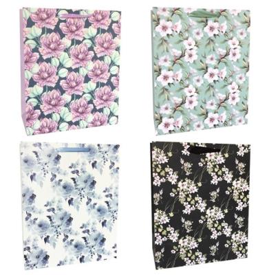 Opakowanie Torba prezentowa 18x23 jaśmin, czarny bez