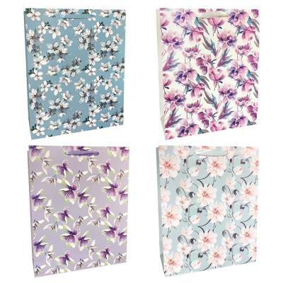 Opakowanie Torba prezentowa 18x23 Kwiaty pastel