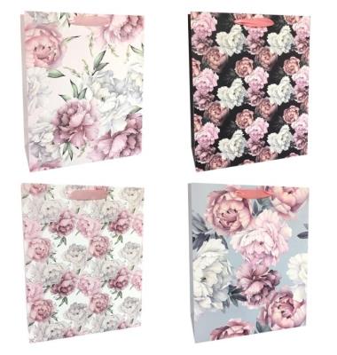 Opakowanie Torba prezentowa 18x23 piwonie