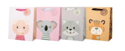 Opakowanie Torba prezentowa 18x23 tygrys, kot, koala