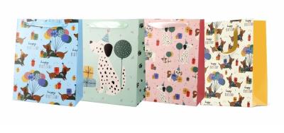 Opakowanie Torba prezentowa 18x23 urodzinowa jamniki