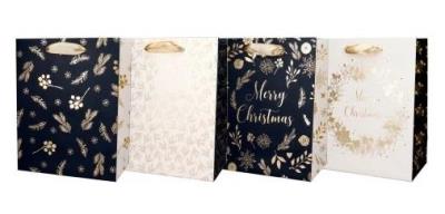 Torba prezentowa 18x23cm granatowo-złota mix. Wydawca: incood.. SmakLiter.pl Opakowanie Torba prezentowa 18x23cm granatowo-złota mix