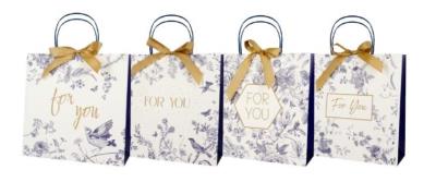 Opakowanie Torba prezentowa 20x20x8 z kokardą for you