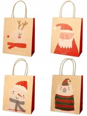 Opakowanie Torba prezentowa 26x32 kraft mix