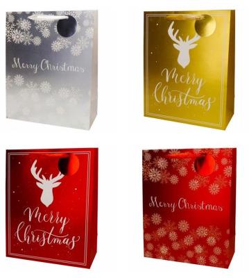 Opakowanie Torba prezentowa 26x32 Merry Christmas mix
