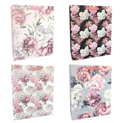 Opakowanie Torba prezentowa 26x32 piwonie