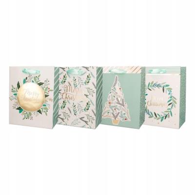 Opakowanie Torba prezentowa 26x32 Święta hot stamp mix