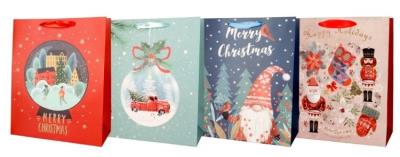 Opakowanie Torba prezentowa 26x32x12cm z brokatem mix