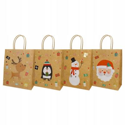 Opakowanie Torba prezentowa 32x42cm Kraft mix