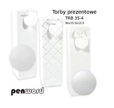 Opakowanie Torba prezentowa 36x10,5x10,5 MIX KOLORÓW