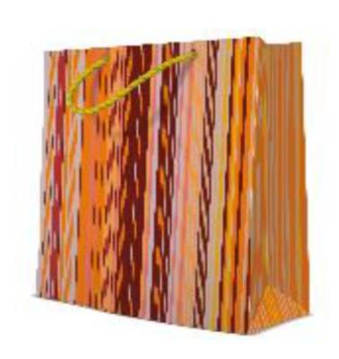 Opakowanie Torba prezentowa Allegro orange L