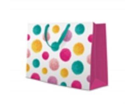 Opakowanie Torba prezentowa Colorful Pompoms