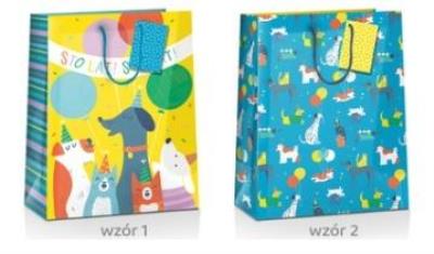 Opakowanie Torba prezentowa Kids 45x33x10cm MIX