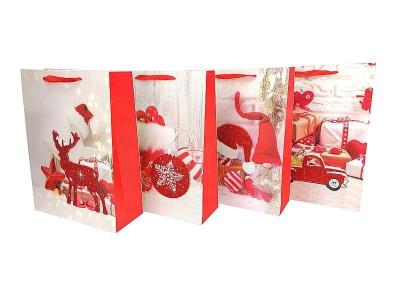 Opakowanie Torba prezentowa z motywem świątecznym MIX