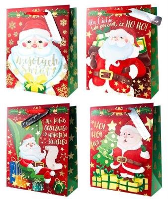 Opakowanie Torba QPS Boże Narodzenie Mikołaj MIX
