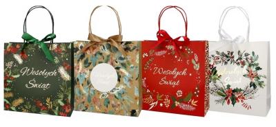 Torba rezentowa 28x28 Wianek, Gałązki mix. Wydawca: incood.. SmakLiter.pl Opakowanie Torba rezentowa 28x28 Wianek, Gałązki mix