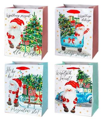 Opakowanie Torba TS Boże Narodzenie Mikołaje MIX