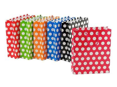 Opakowanie Torba w kropki