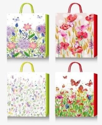 Opakowanie Torebka Lux z brokatem średnia mix ROZETTE